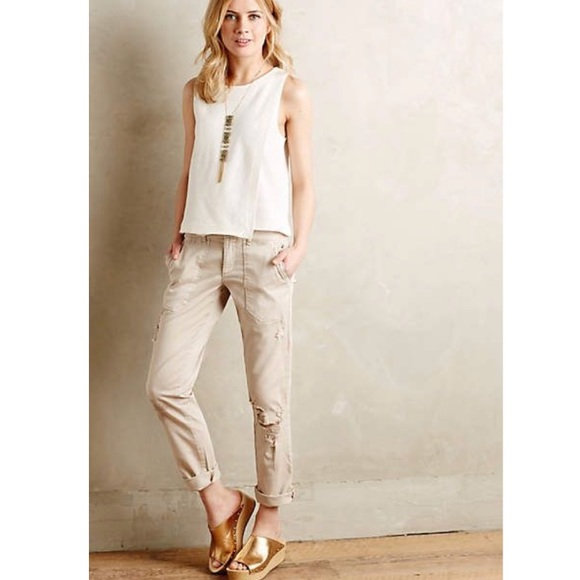 Anthropologie Pants - Anthropologie Pilcro Hyphen Distressed Chinos